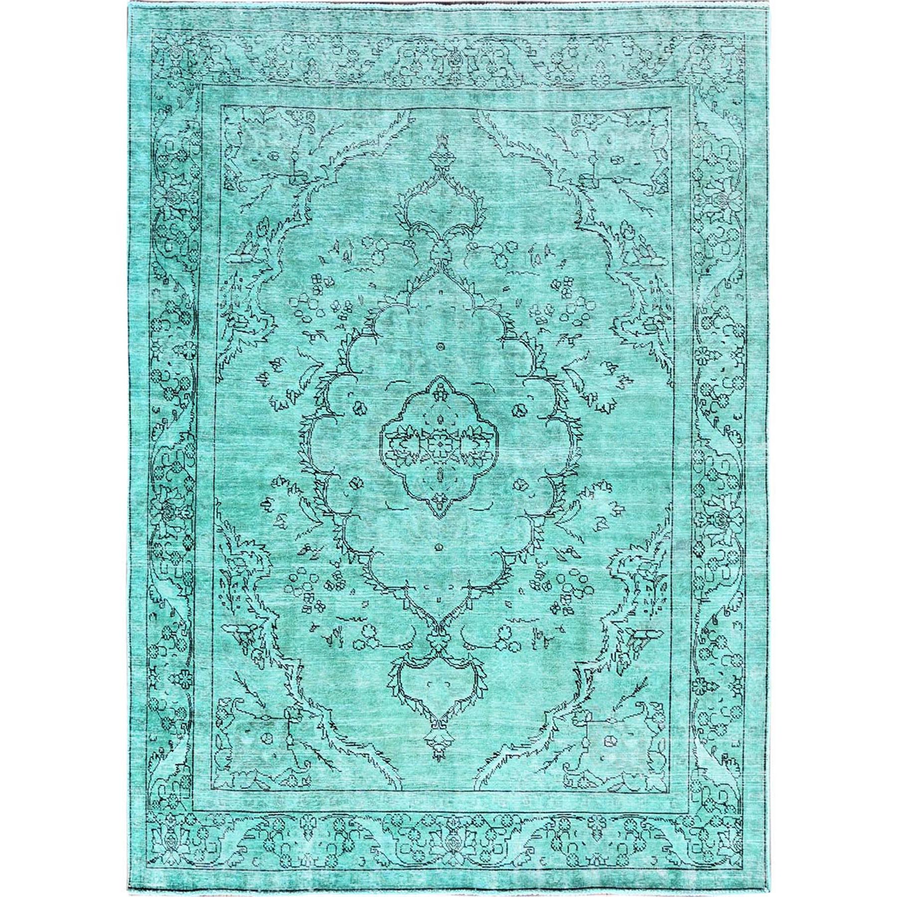 Overdyed & Vintage Rugs LUV774891